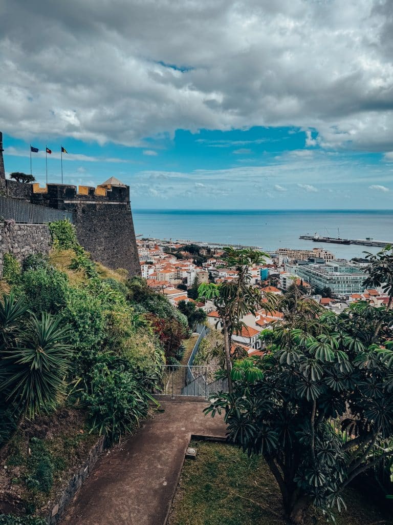 Widoki z Fortaleza de São João Baptista do Pico