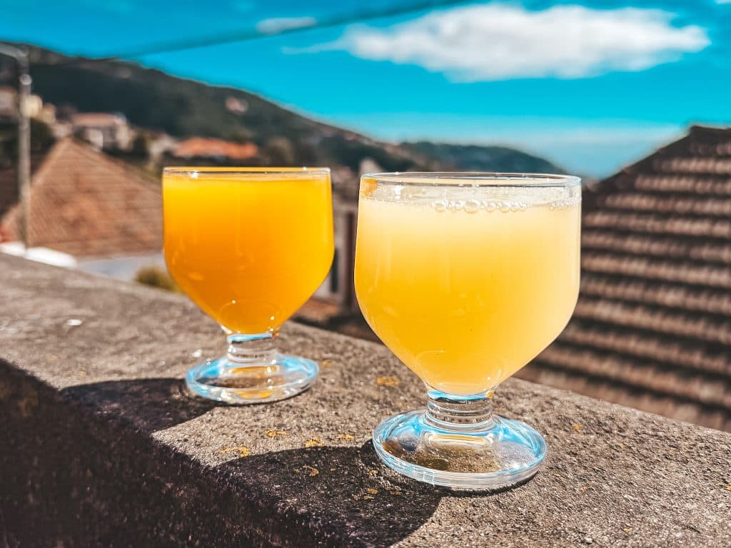 Poncha w Monte Palace na Maderze
