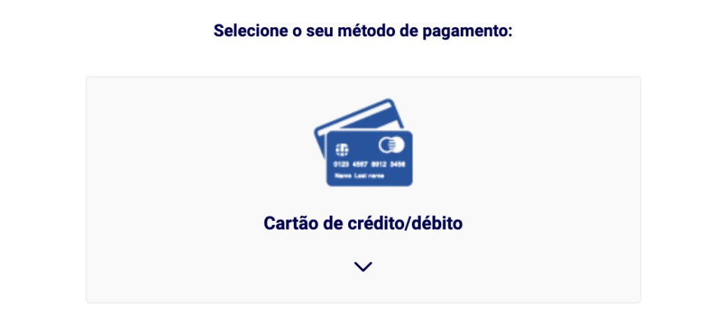 Simplifica: płatność kartą kredytową lub debetową