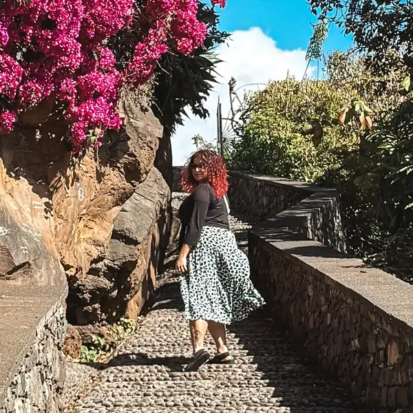 Ewelina Podrez-Siama w Funchal na Maderze