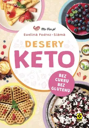 Okładka książki Desery KETO